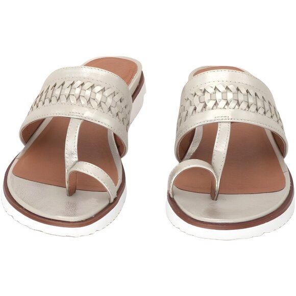 Gentle Souls by Kenneth Cole Women's Lavern Lite Thong Braid Sandal Size 5.5 - Picture 4 of 5